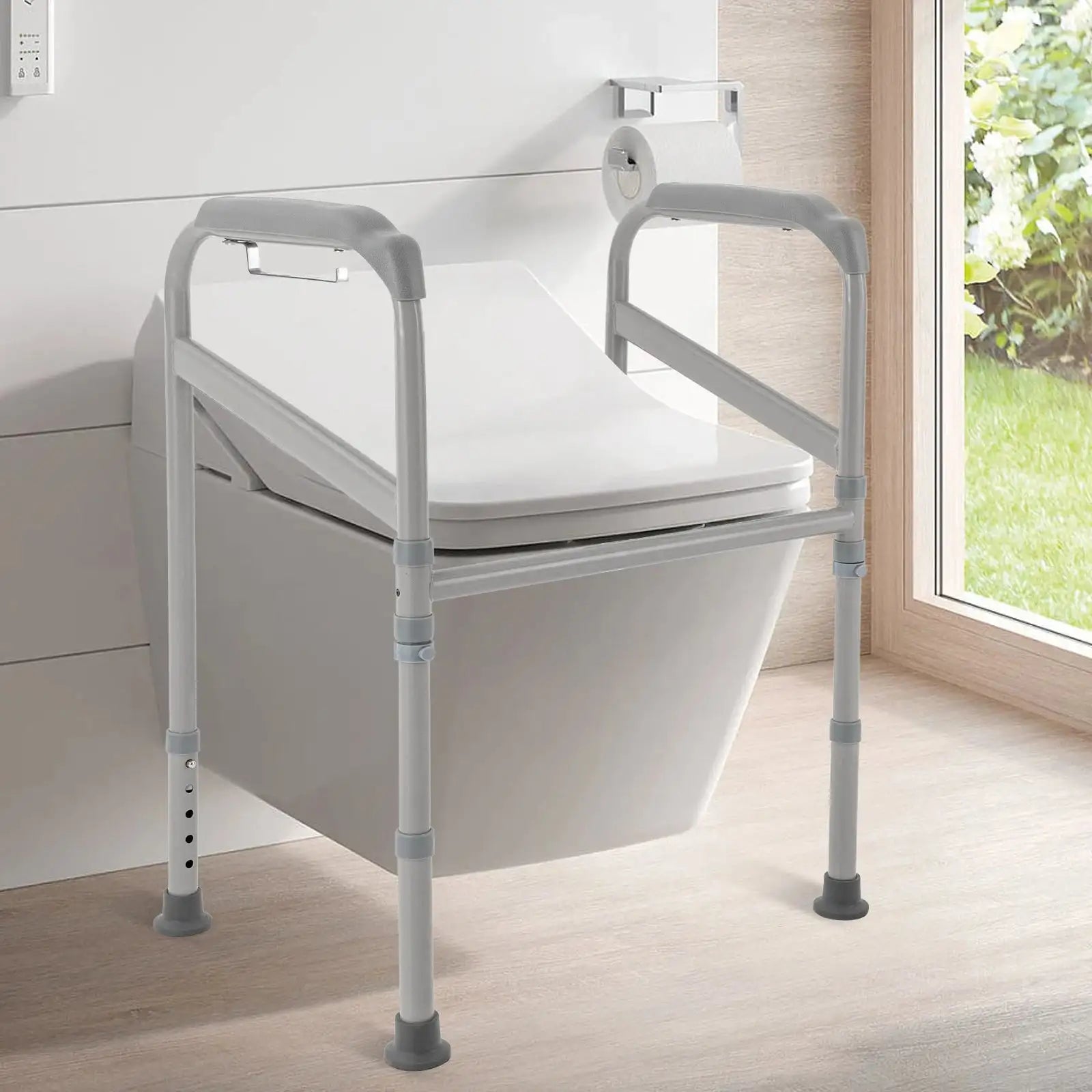 Adjustable Grab Bar for Bathroom &ndash; Drill-Free Non-Slip GERMANY