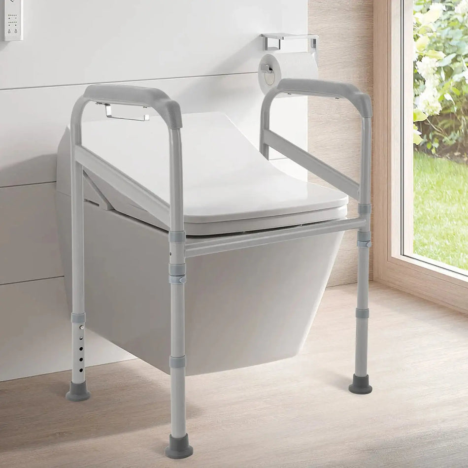 Adjustable Grab Bar for Bathroom &ndash; Drill-Free Non-Slip GERMANY