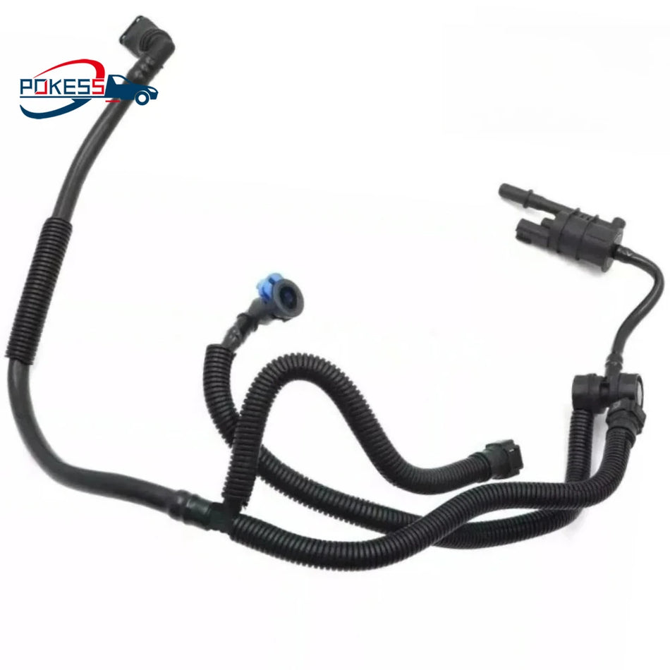 Carbon Canister Solenoid Valve Assembly With Tube For Ford Taurus Edge Explorer