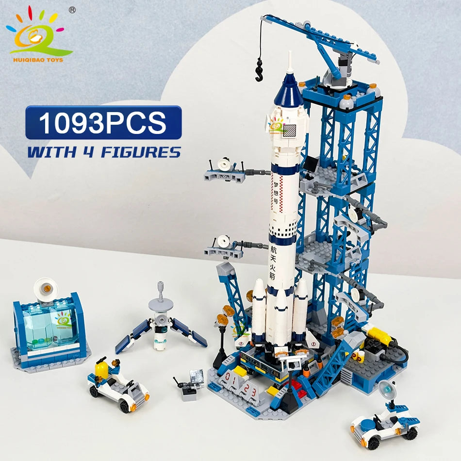 HUIQIBAO Aviation Spaceport Building Blocks Set for Kids NO.66 NO box / CHINA