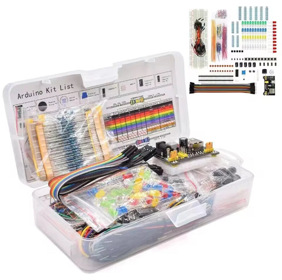 830Pcs DIY Project Starter Kit &ndash; Complete Electronic Component Set CHINA
