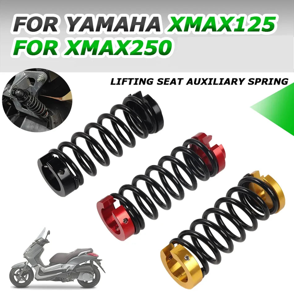 Yamaha XMAX250 schokdempers, hefsteunen en stangen, zadelveren