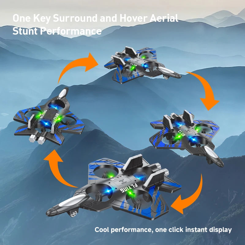 CZ01 Glider Flying Helicopter RC Jet 2.4G Foam &ndash; LED Lights