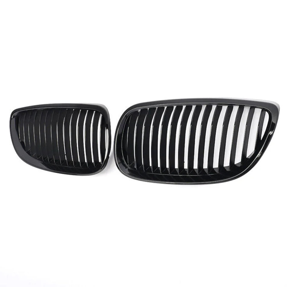 Front Grille for BMW 3 Series E92 E93 M3 ABS Single Slat Replacement Direct Fit No Drilling