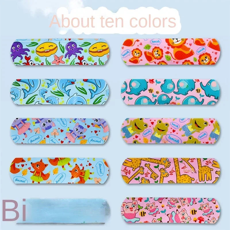Cartoon Kids Bandage Waterproof Patches &ndash; Gentle On Skin