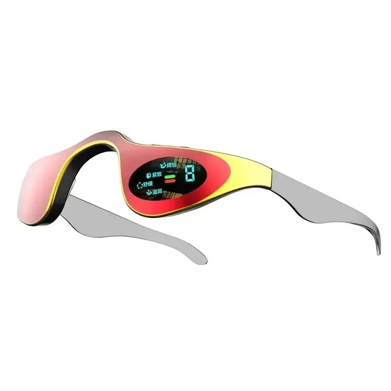 EMS Eye Massager 3D &ndash; 3D Pulse Massage For Fatigue Relief Red