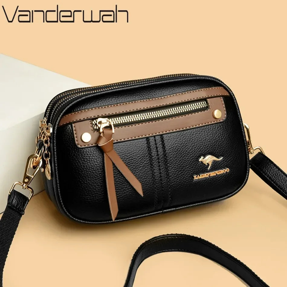 Genuine Leather Purses And Handbags For Women, Luxury Shoulder Crossbody Tote Bag