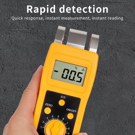 Digital Carton Concrete Paper Wood Moisture Meter &ndash; Compact