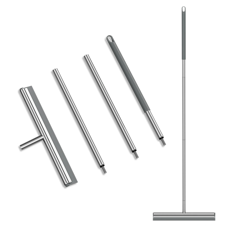 Jugacool 4 I 1 Vinduesrenser Squeegee Scrubber Glas