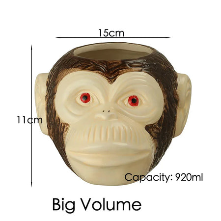 Hawaii Tiki Mugs Cocktail Cup - Eco Friendly Ceramic