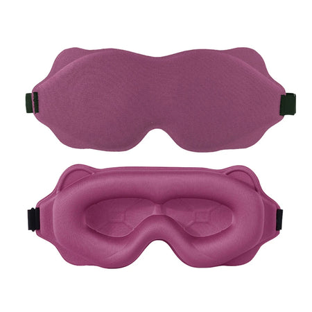 3D Sleeping Mask - Light Blocking, Soft Eye Mask for Travel &amp; Sleep Rose
