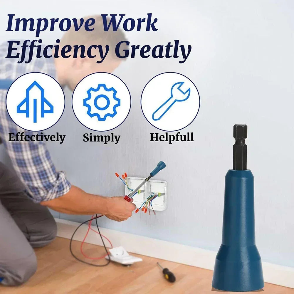 Wire Twister 1/4 Inch Hex Shank - Fast Precise Twist Tool