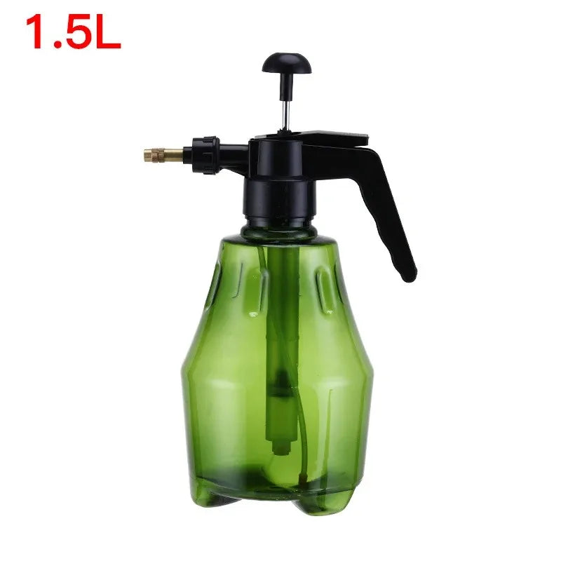 Multi-Size Pressurised Spray Pot for Car Washing and Gardening 1.5L Green