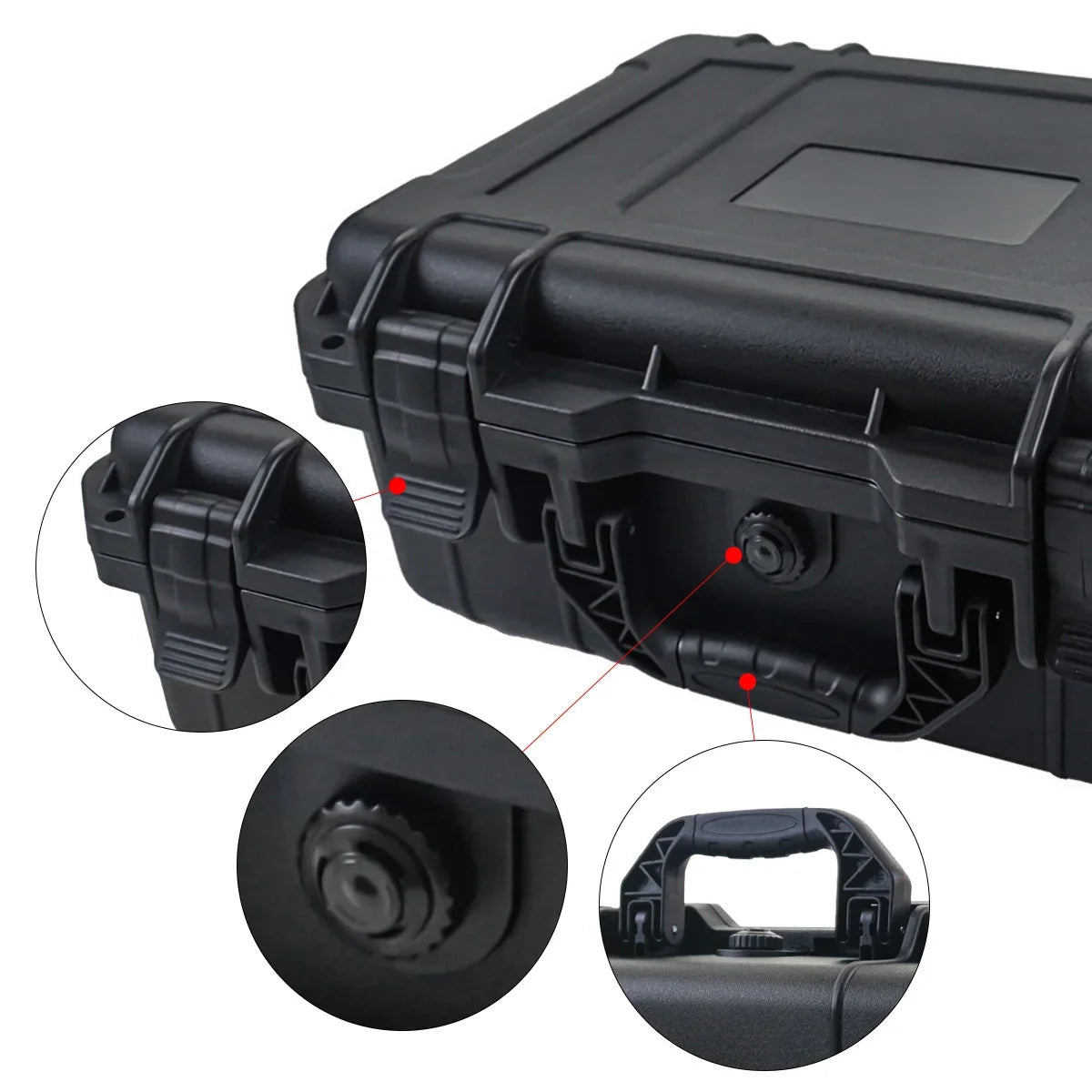 Waterproof Hard Carry Case Tool Box &ndash; Shockproof Organizer
