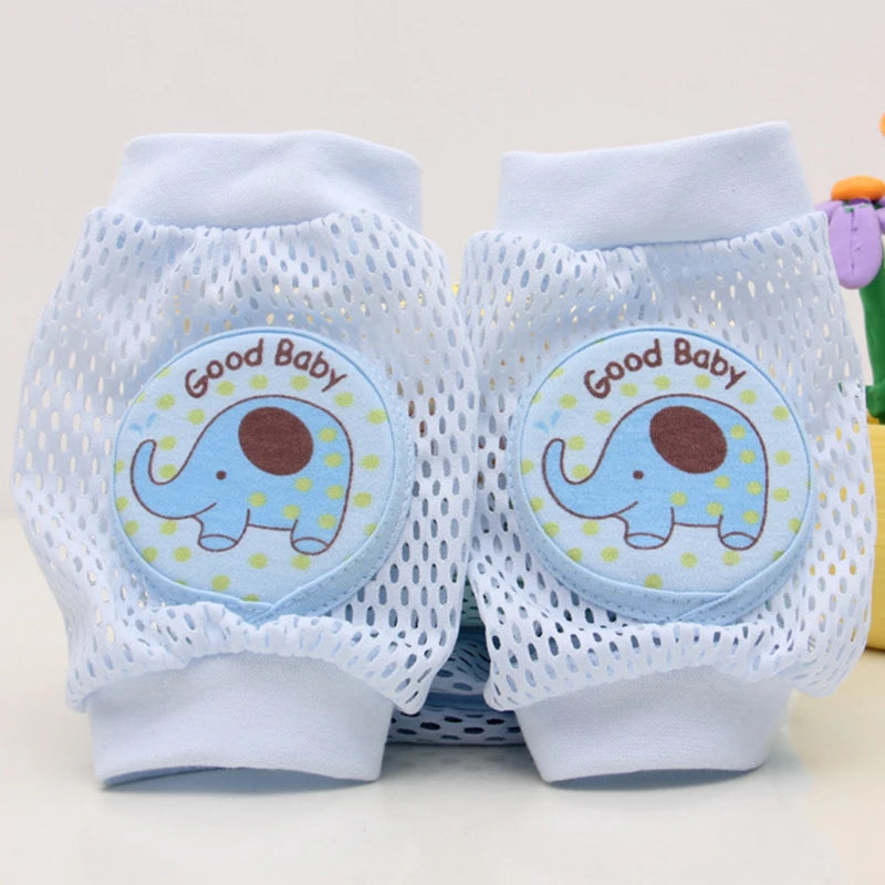Kids Cotton Crawling Knee Pads &amp; Elbow Protectors K Style 10