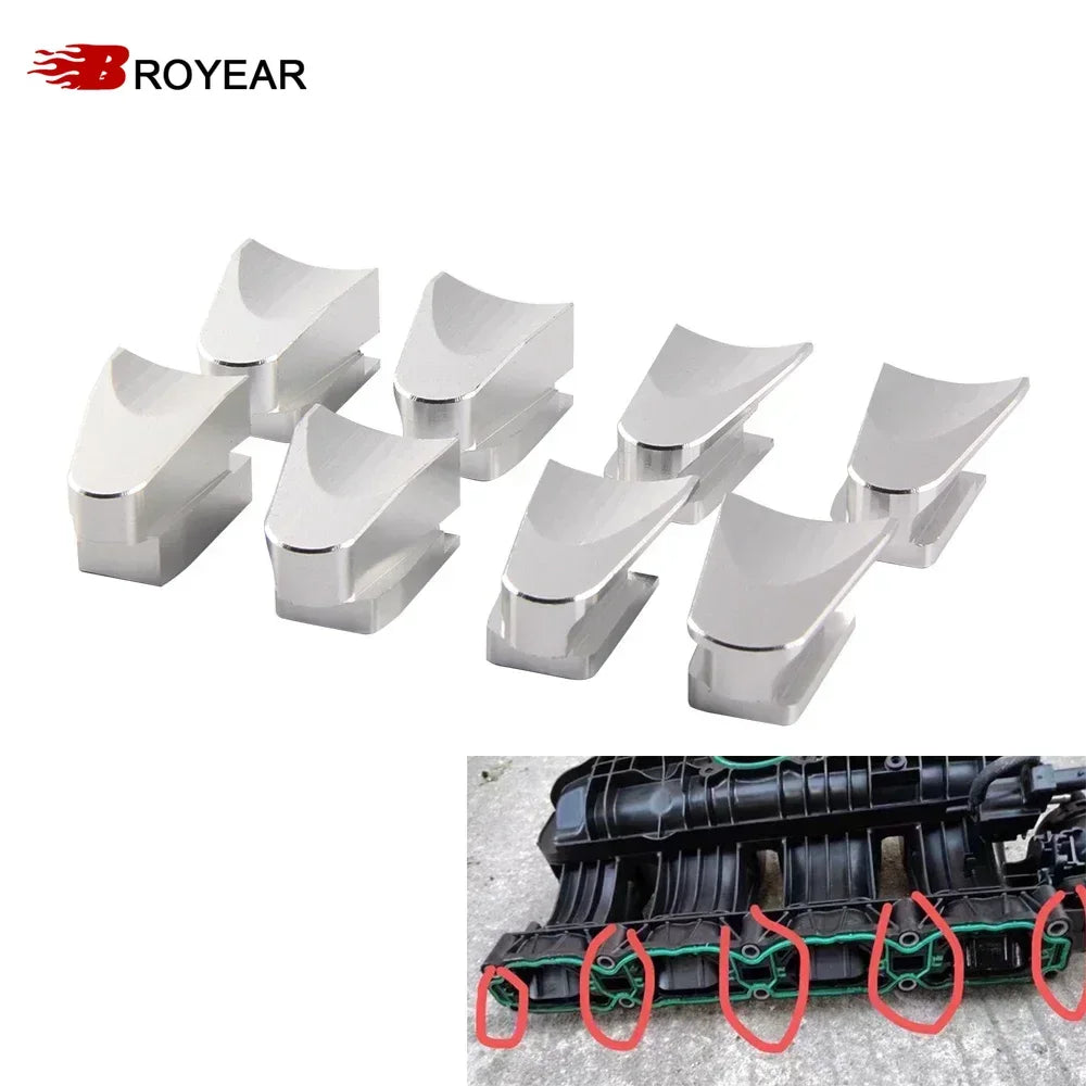 Aluminum Intake Manifold Flap Delete for VW EA888.3 Gen3 MK7 GTI Golf R by InterCyprus Trading Ltd