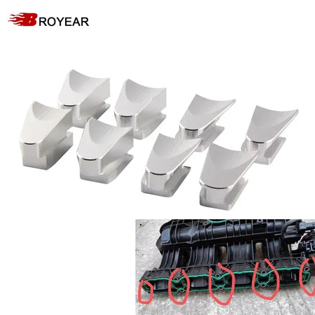 Aluminum Intake Manifold Flap Delete for VW EA888.3 Gen3 MK7 GTI Golf R by InterCyprus Trading Ltd