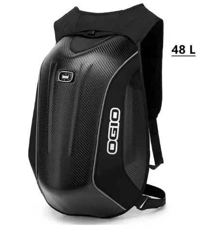 Ogio 30L-48L Waterproof Motorcycle Backpack &ndash; Durable Hard Shell Design Can put helmet