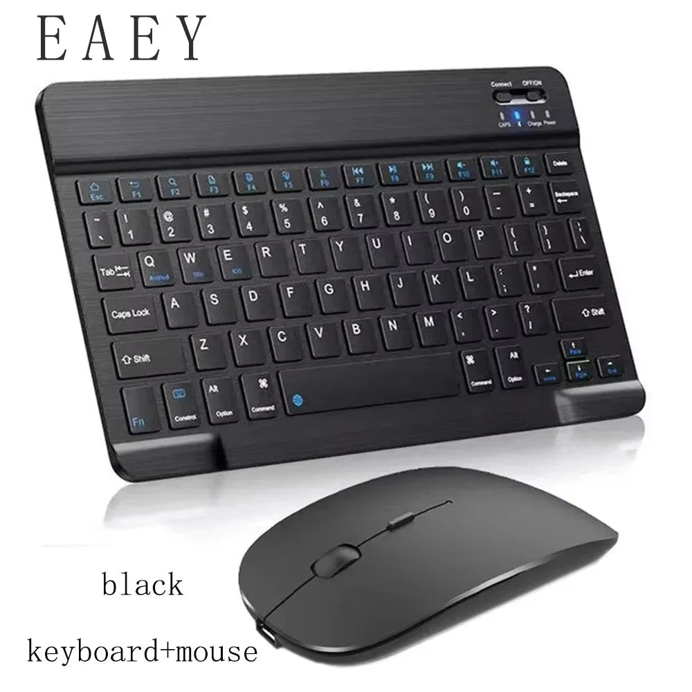 EAEY Mini Bluetooth Keyboard Mouse Combo &ndash; Travel Ready