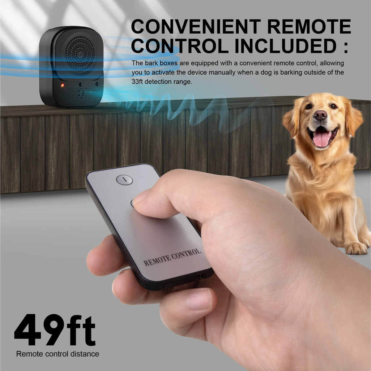 K21 Ultrasonic Barking Stop &ndash; Quiet Bark Control Device