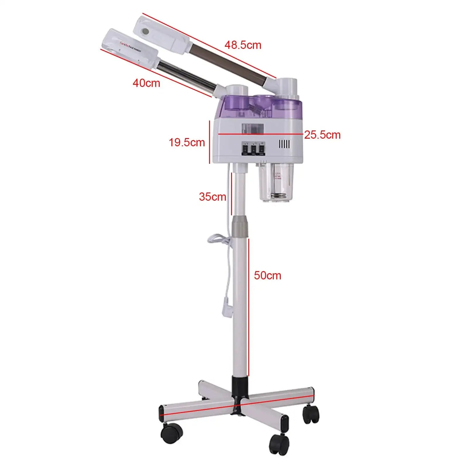 Facial Steamer &ndash; Hot And Cold Spray For Spa At Home Deluxe