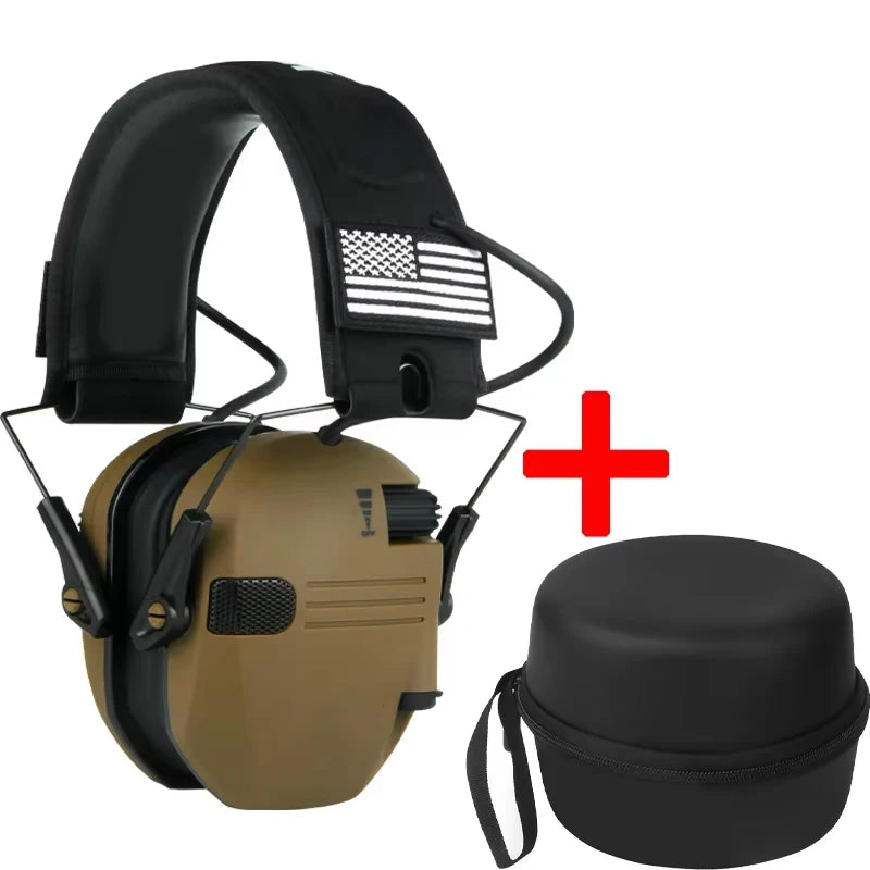 Tactical Electronic Shooting Earmuff &ndash; Noise Reduction 1 PC with box
