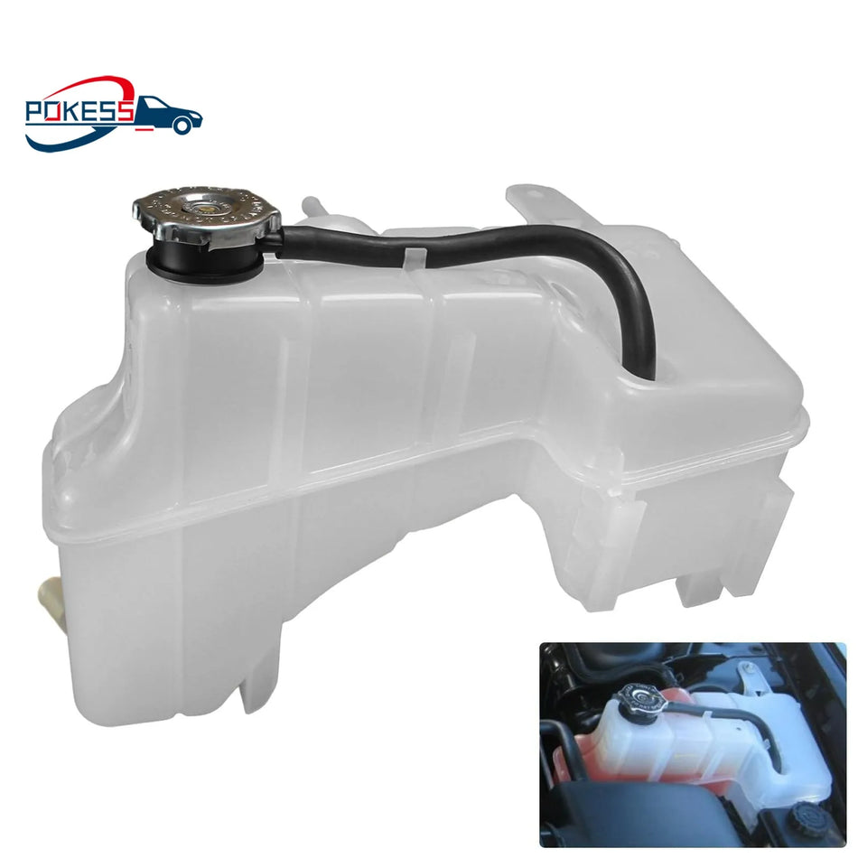 Expansion Coolant Tank With Cover For Chrysler 300