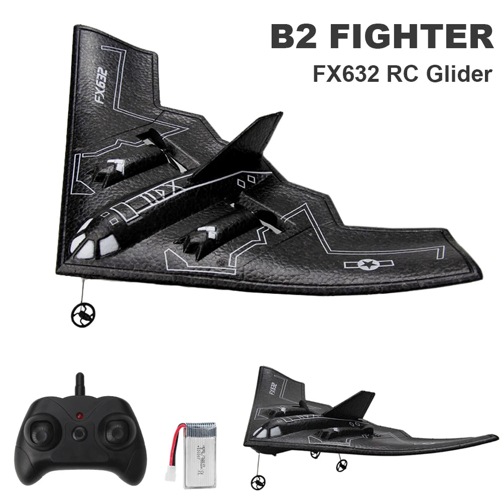 B2 RC Plane 2CH FX632 &ndash; Easy First Flight Glider Toy