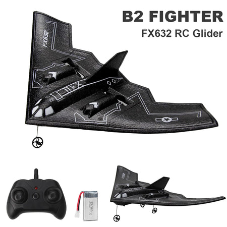 B2 RC Plane 2CH FX632 &ndash; Easy First Flight Glider Toy