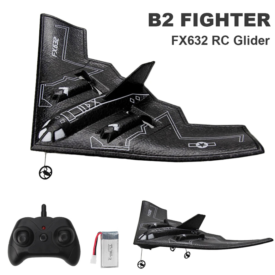 B2 RC Plane 2CH FX632 &ndash; Easy First Flight Glider Toy