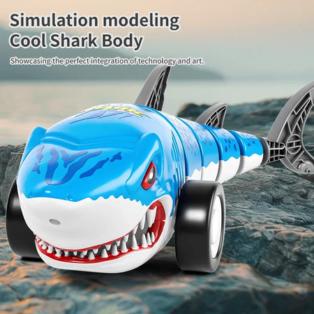 Bionic Shark RC Car &ndash; 360 Degree Rotating Remote Control
