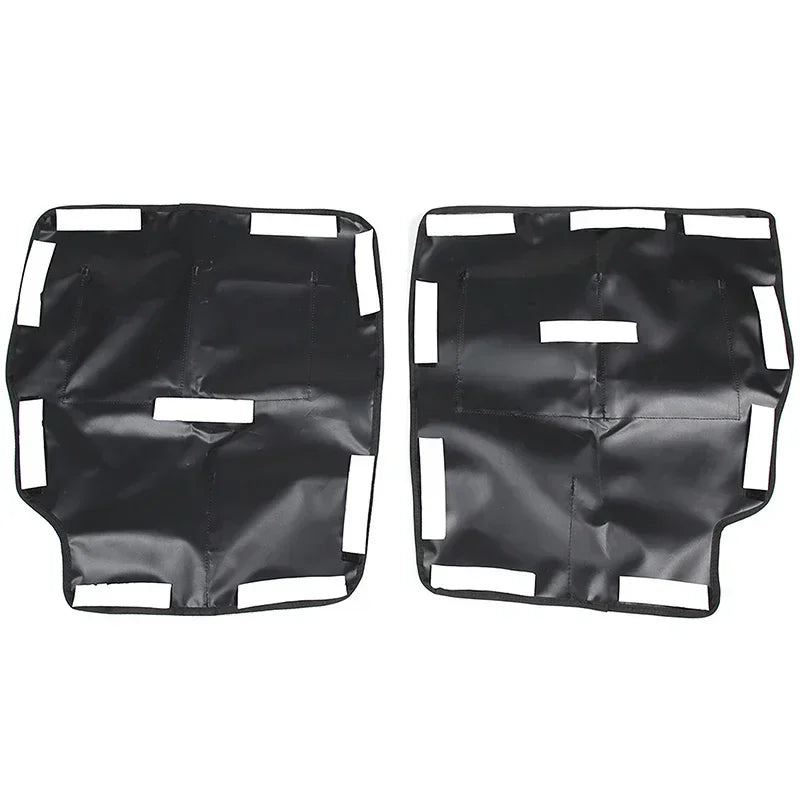 Fiat 500 bageste sæde værktøj ophængningsposer OxfordCloth sort 2 stk.