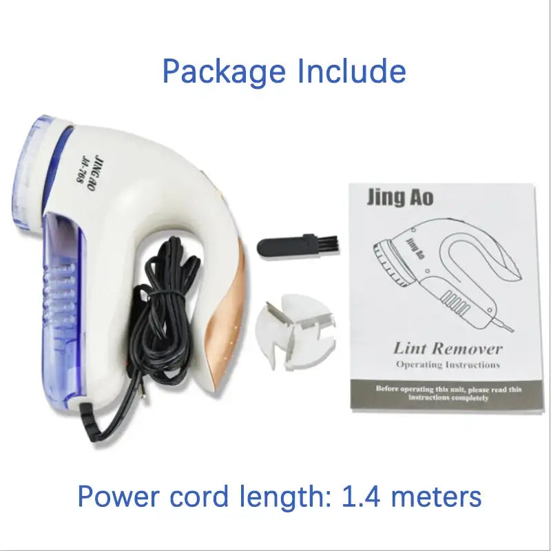 Portable Lint Remover EU Plug Clothes Shaver 9000 RPM