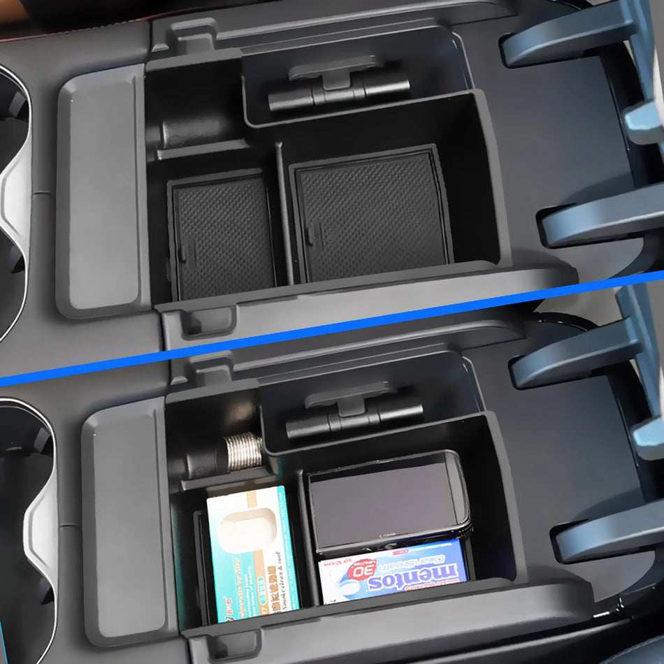 RHD BYD Seal U DMI 2025 Organizador de Consola de Almacenamiento para Descansabrazos