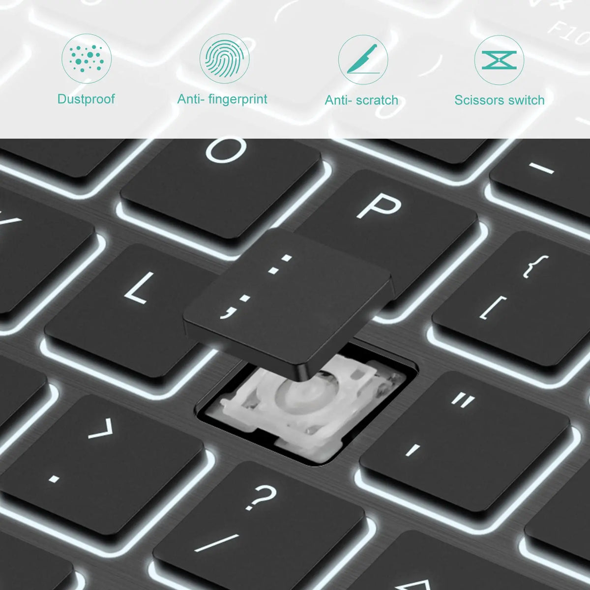 10 Inch Backlit iPad Keyboard and Mouse &ndash; Long Battery Life