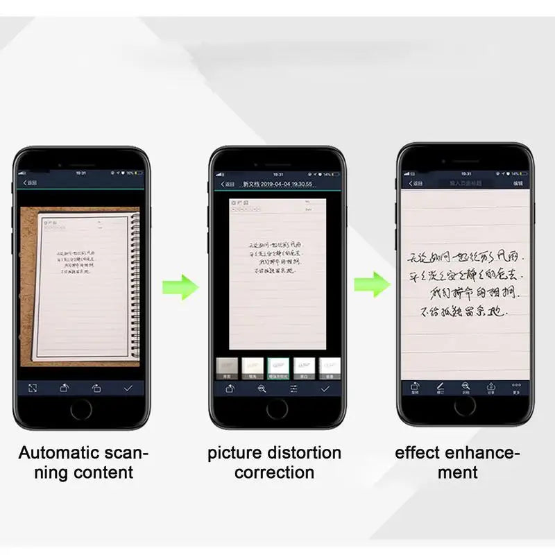 Erasable Eco-Friendly Smart Notebook - Reusable, Waterproof, Digitally Connected