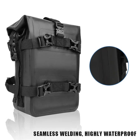 1-2PC Motorcycle Frame Crash Bars Waterproof Bag Bumper Repair Tool Placement Bag by InterCyprus Trading Ltd