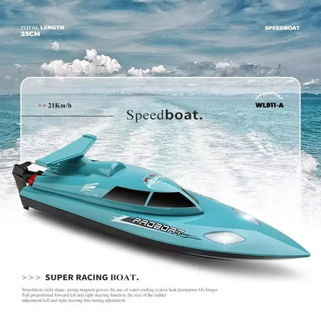 ZHENDUO WL911-A 2.4GHz High-Speed RC Racing Boat - 21km/h
