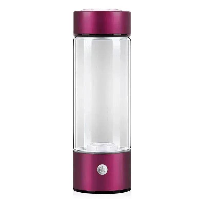 YTYIN Hydrogen Rich Water Cup &ndash; Portable Electric Ionizer for Health Benefits PURPLE