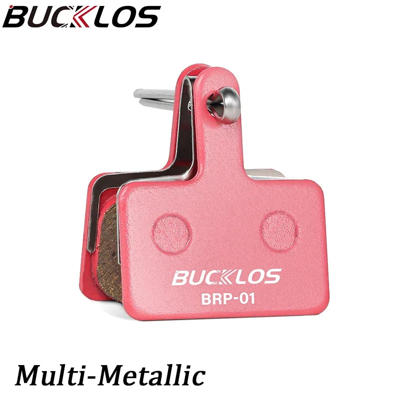 BUCKLOS Bicycle Hydraulic Disc Pad - Heat Dissipation Multi-Metallic 1Set