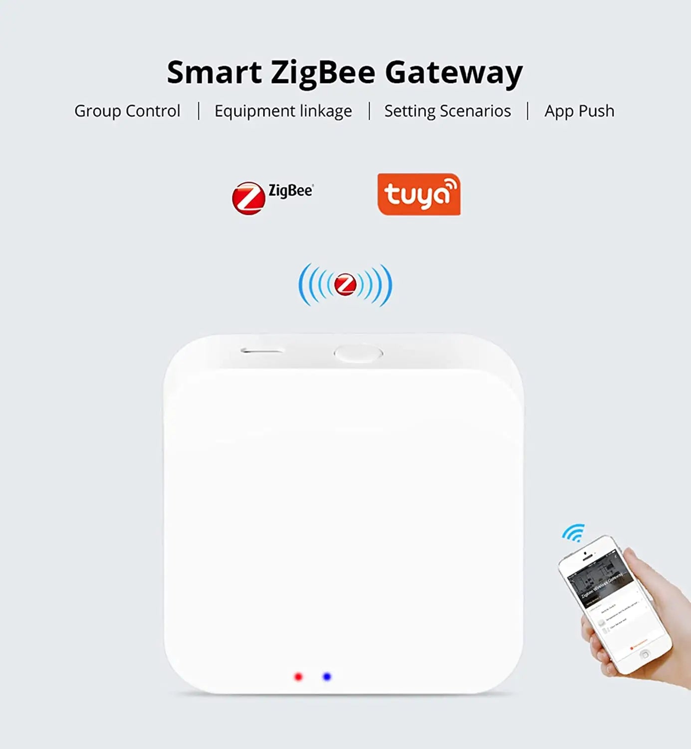 Tuya Zigbee 3.0 Gateway Hub &ndash; Smart Home Automation Bridge
