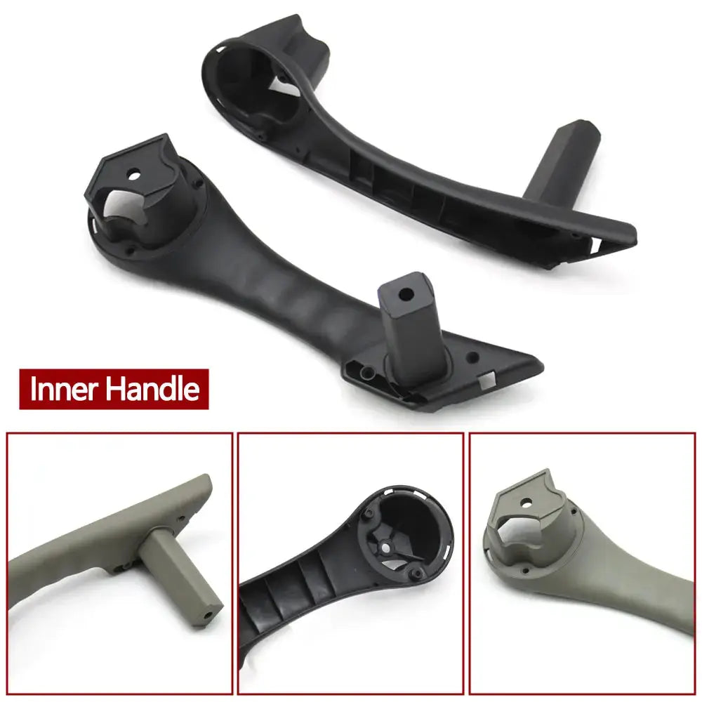 Car Front Left Right Interior Door Pull Handle with Cover Trim Assembly For Renault Megane 2 II 2002-2008 8200297158 8200297171 by InterCyprus Trading Ltd