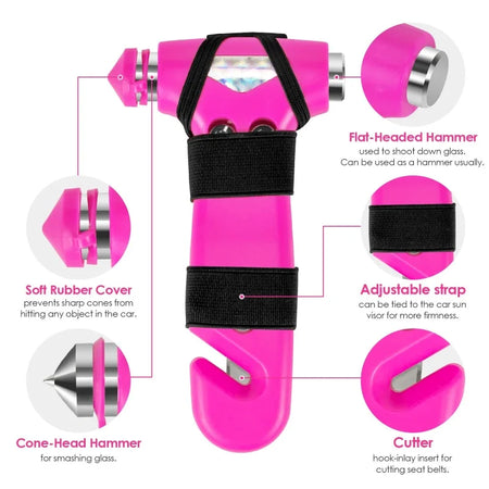 Car Escape &amp; Safety Hammer Tool