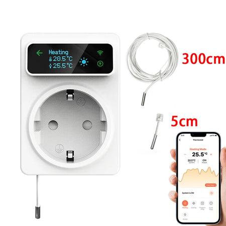 Tuya Smart Home WiFi Thermostat &ndash; Alexa And Google Home TP6 / 100-240V