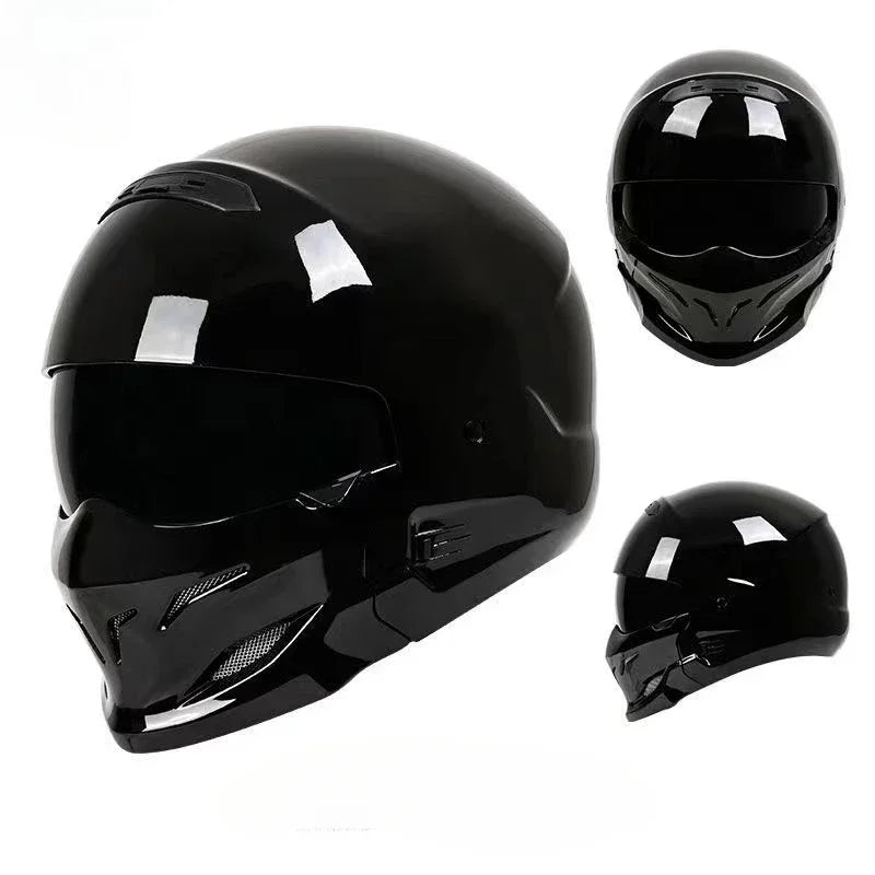 Bluetooth Scorpion Full Face Motorcycle Helmet with Detachable Assembly
