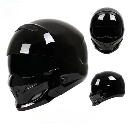 Bluetooth Scorpion Full Face Motorcycle Helmet with Detachable Assembly