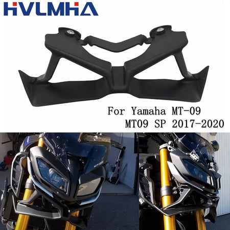For Yamaha MT-09 Front Spoiler Kit MT09 MT 09 SP 2017-2020 Motorcycle Downforce Naked Frontal Spoilers Winglet Aerodynamic Wing by InterCyprus Trading Ltd