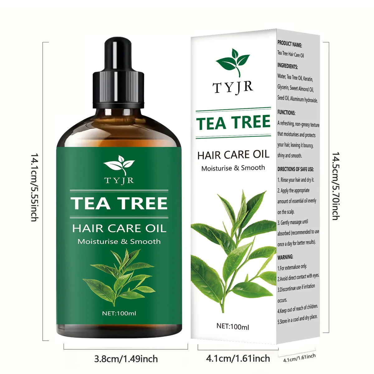 Tea Tree Essential Oil &ndash; Natural Hair Growth Treatment