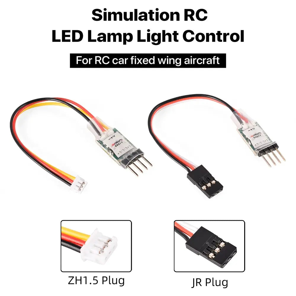 DUMBORC RC Light Controller LED Switch Panel System Turn On/Off 3CH for RC Car Vehicle RC Mini Car Fixed Wing Aircraft Parts by InterCyprus Trading Ltd
