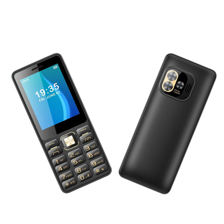 Mafam H7350 2G Classic Feature Phone &ndash; Triple SIM And Torch Black / Standard